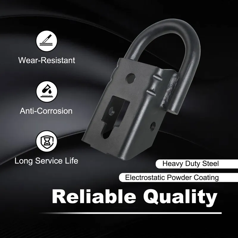 Такелажная скоба 2x Front Towing Shackle w/ Bolts Chrome FL3Z17N808A