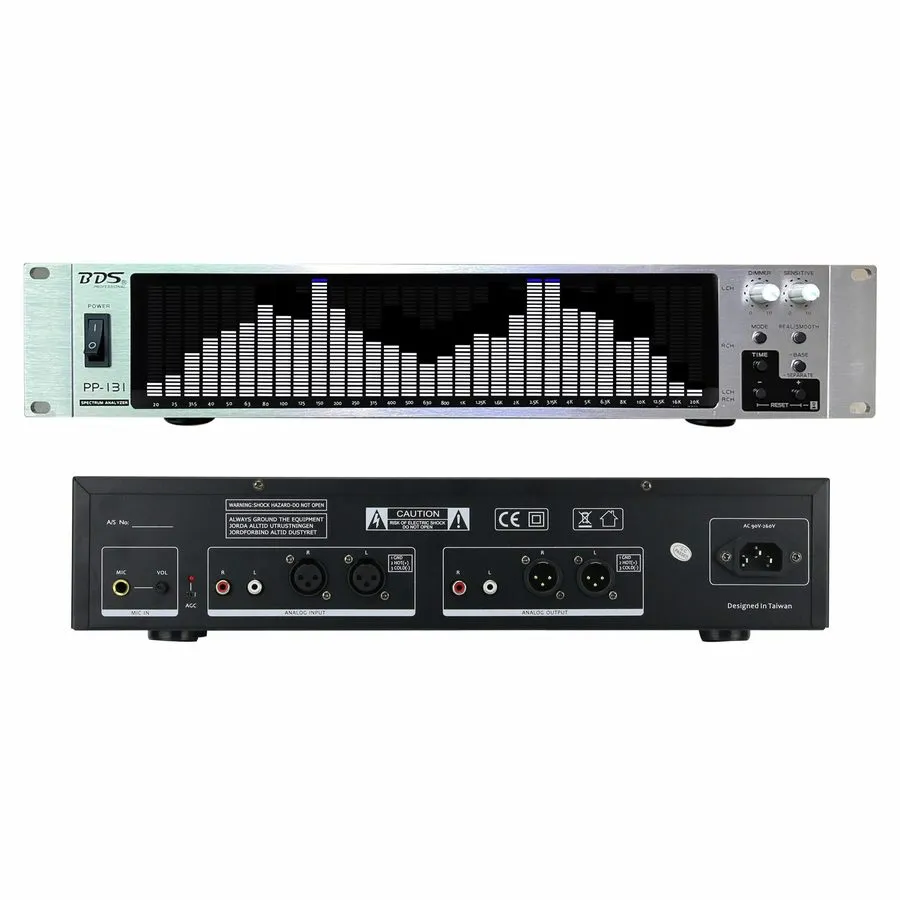Анализатор спектра Audio Spectrum Analyzer Digital Display Music Indicator VU Me