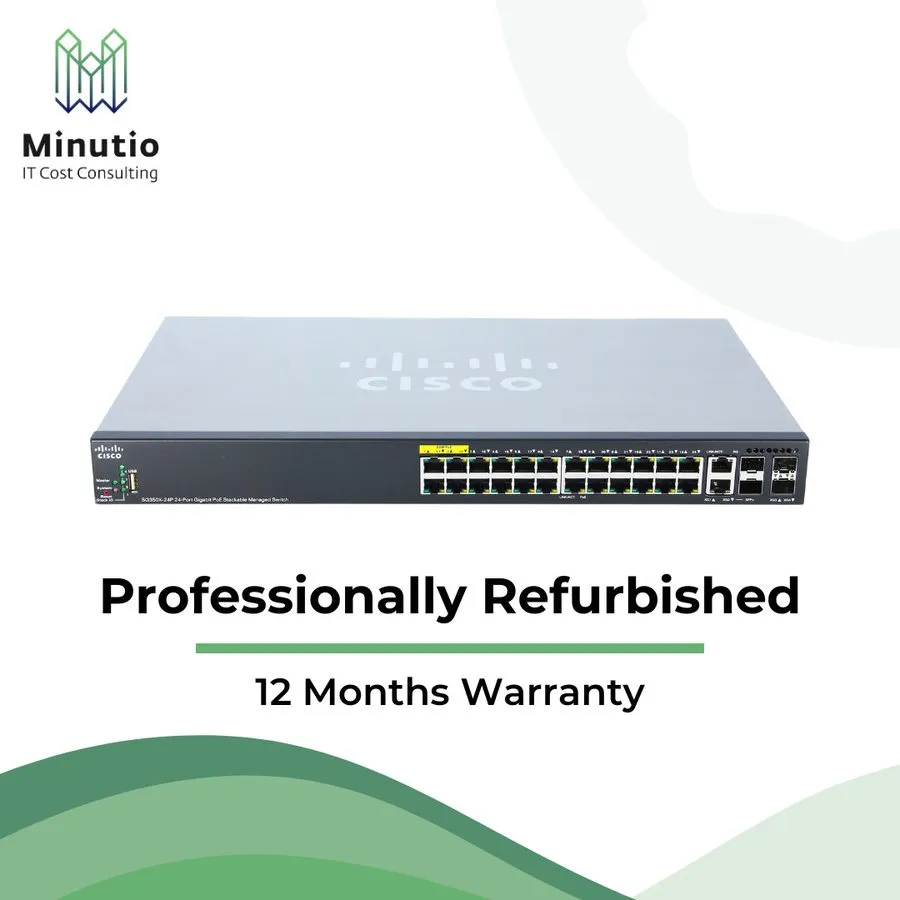 Коммутатор Cisco SG350X-24P-K9