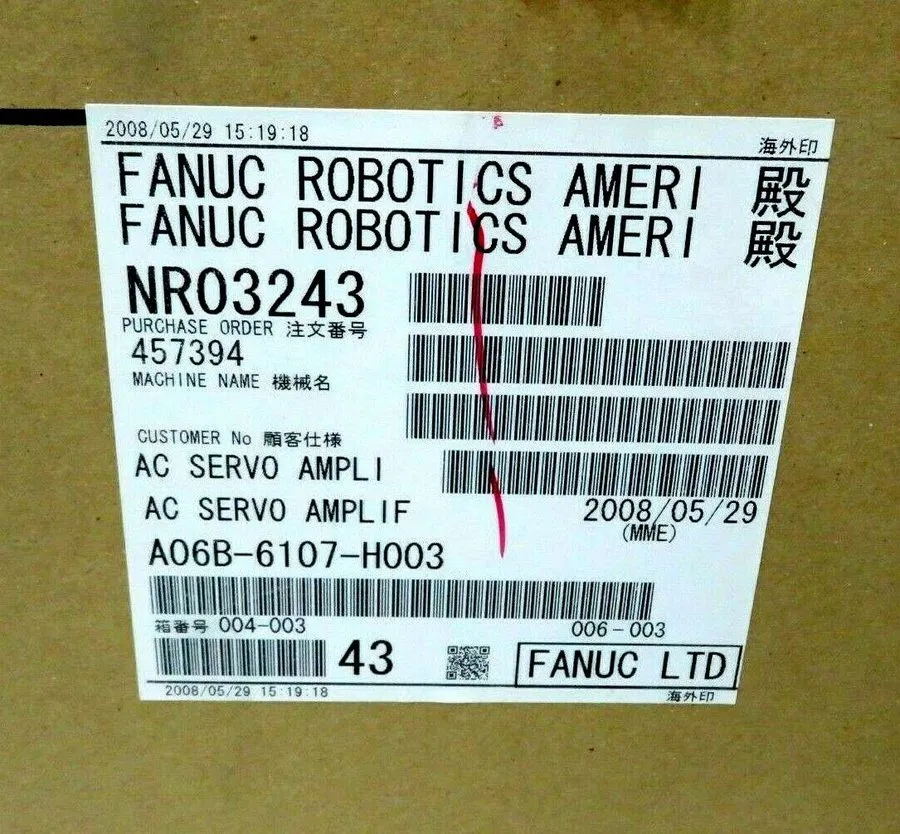 Сервоусилитель FANUC ROBOTICS A06B-6107-H003 SERVO AMP
