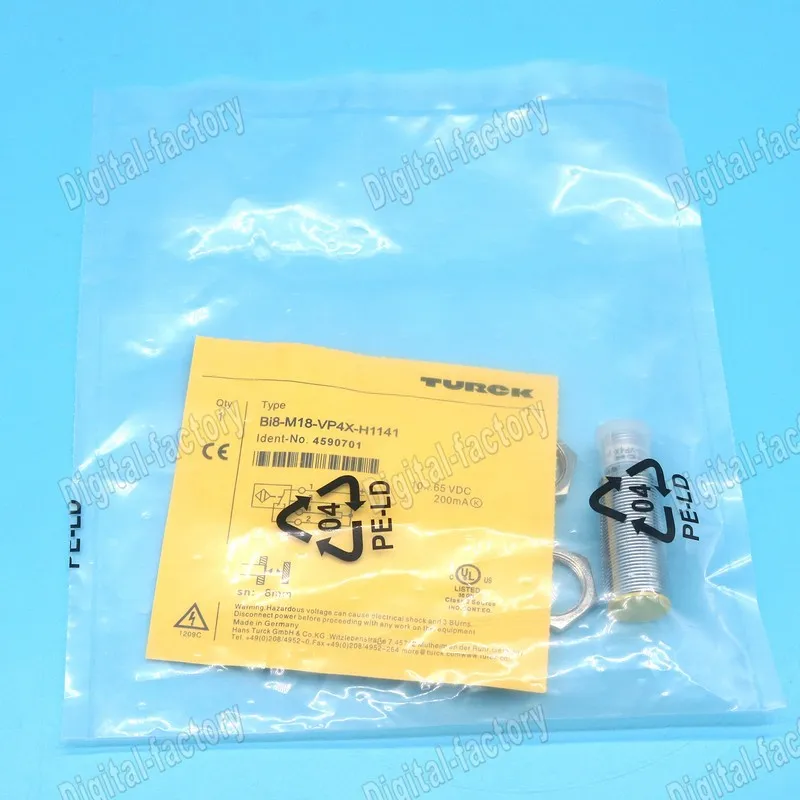 Датчик приближения TURCK BI8-M18-VP4X-H1141 PROXIMITY SENSOR INDUCTIVE 10-65VDC