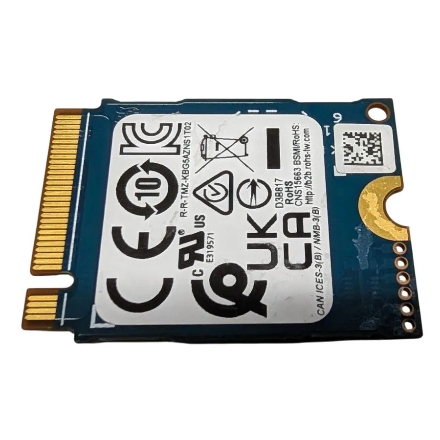 SSD-накопитель KIOXIA KBG50ZNS512G NVMe 512GB M.2 2230 PCIe Gen4x4 Internal SSD