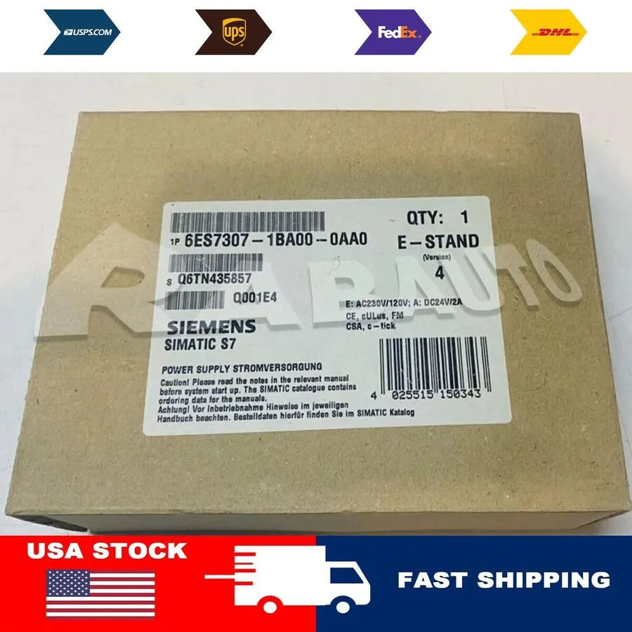 ПЛК Siemens 6ES7307-1BA00-0AA0 Simatic S7