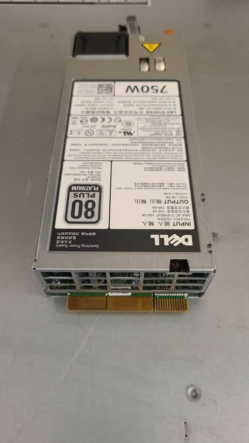 Блок питания Dell 750W Hot-Plug PowerEdge Server Power Supply 80 Plus Platinum 0