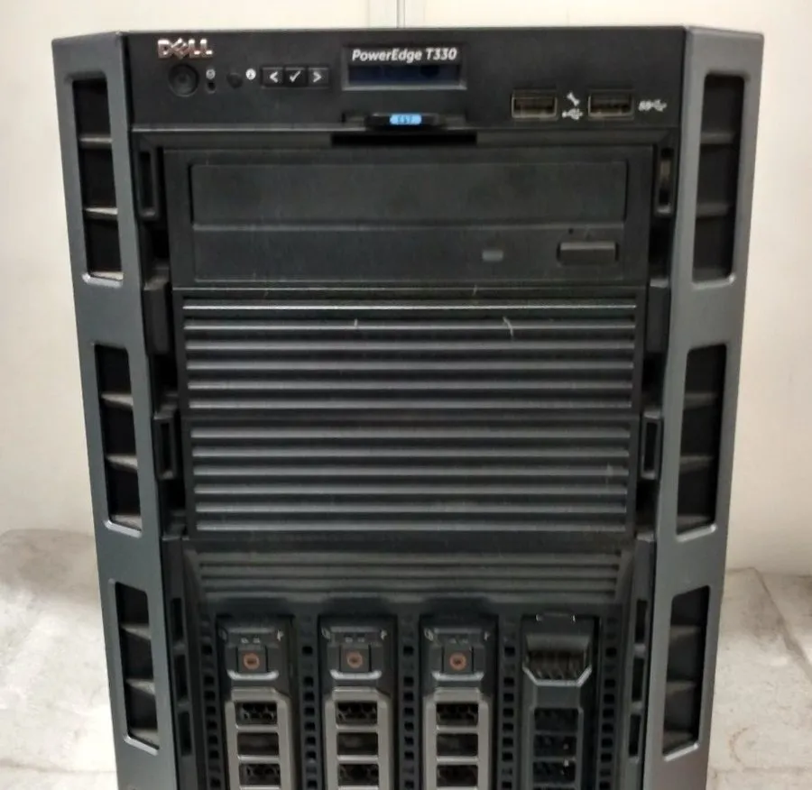 Сервер Dell T330 LFF Server Intel Xeon E3-1220v6 3.0Ghz, 8GB Ram, H730 — фото лота 1