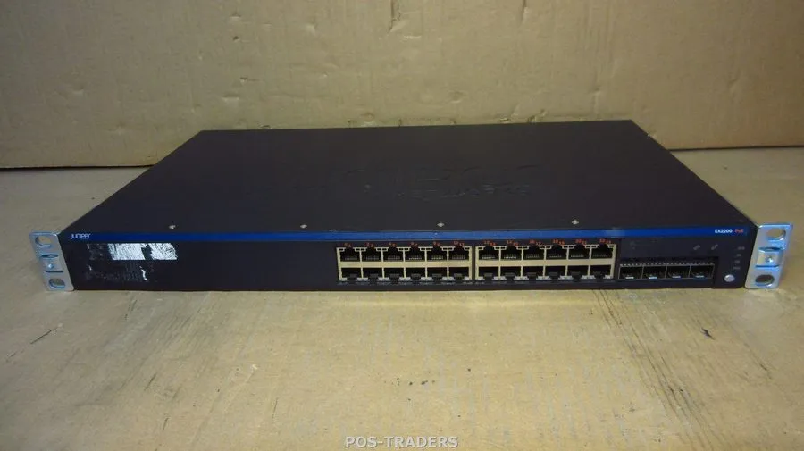 Коммутатор Juniper EX2200-24P-4G 24 Port POE Gigabit Managed Ethernet Switch