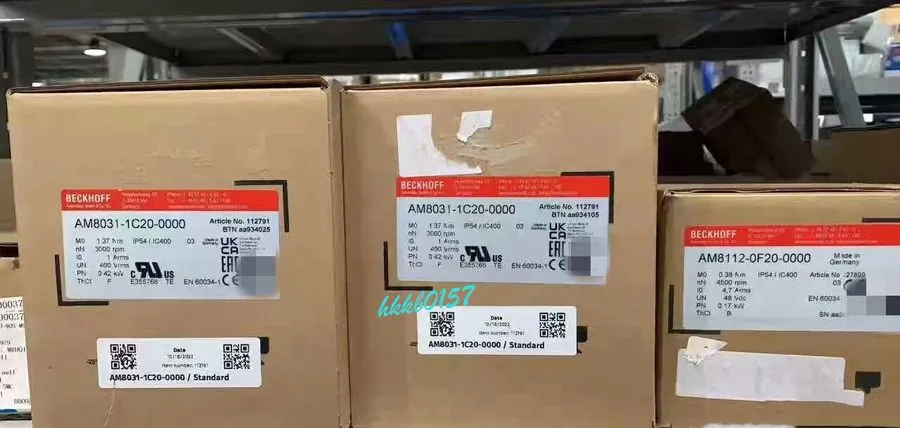 Серводвигатель AM8031-1C20-0000 Beckhoff Servo Motor