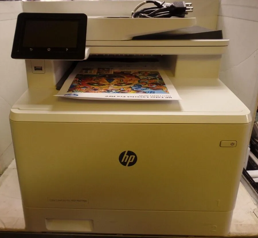 Лазерный принтер HP Color LaserJet Pro MFP M477FDN All-In-One Laser Printer Page