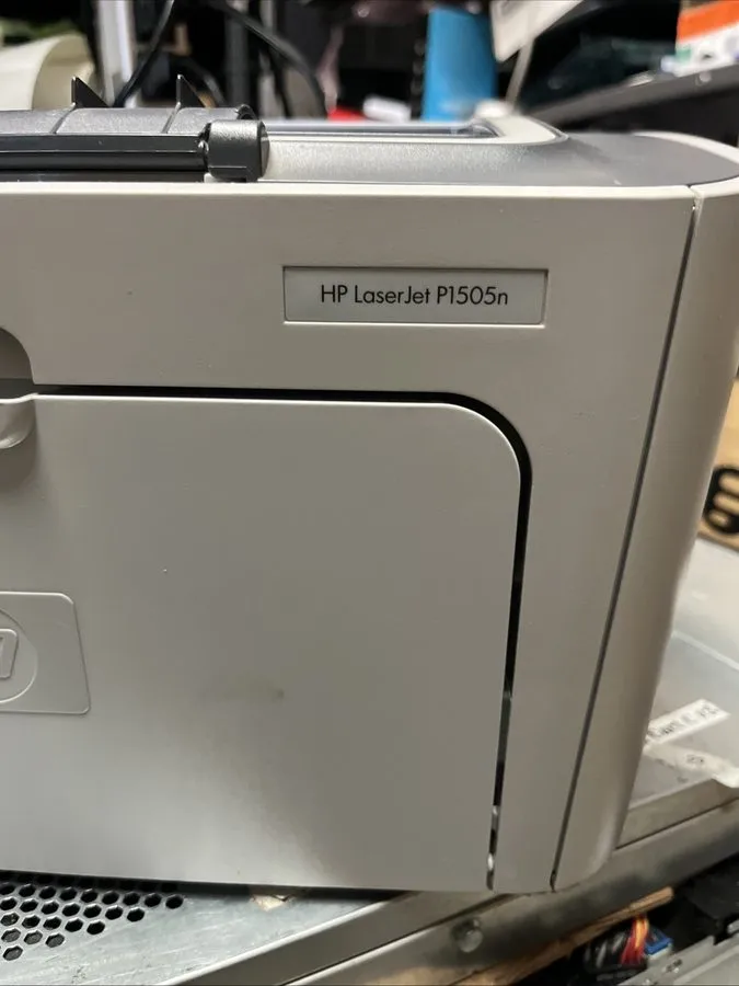 Лазерный принтер HP LaserJet P1505n Laser Printer CB413A USB Works Perfectly