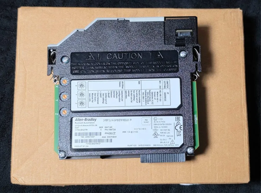 Коммуникационный модуль Allen Bradley 1756-EN2TR 2-Port ControlLogix Ethernet/IP