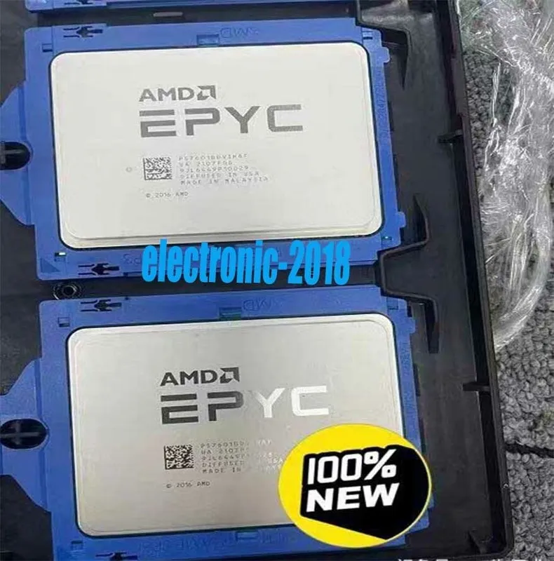 Процессор AMD EPYC 7601 CPU Socket SP3 32 Cores 64 Threads 2.2GHz 64MB L3 Cache  — фото лота 1