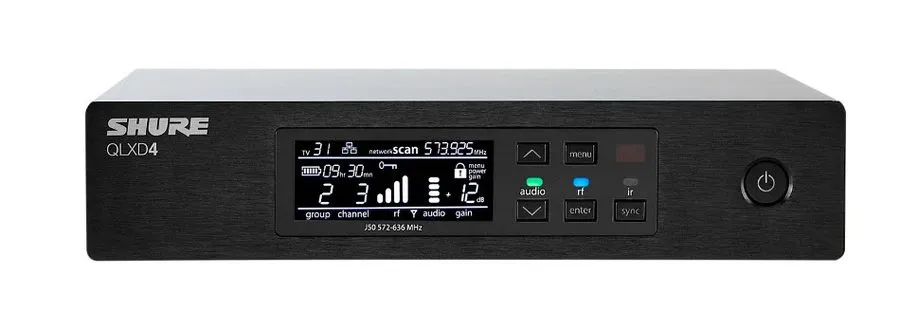 Радиосистема Shure QLXD4-RST-11 Digital Wireless Microphone Receiver — фото лота 1