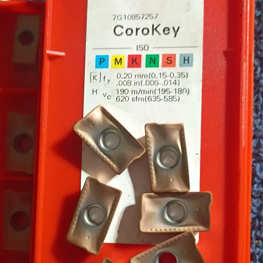 Режущий инструмент Sandvik Coromant CoroKey Carbide Milling Insert, Indexable In — фото лота 1