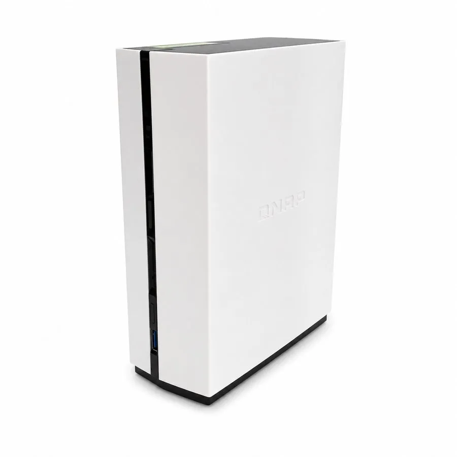 Сетевое хранилище QNAP TS-128 1-Bay NAS ARM v7 1.1GHz Dual Core 1GB DDR3 SATA Mi — фото лота 2