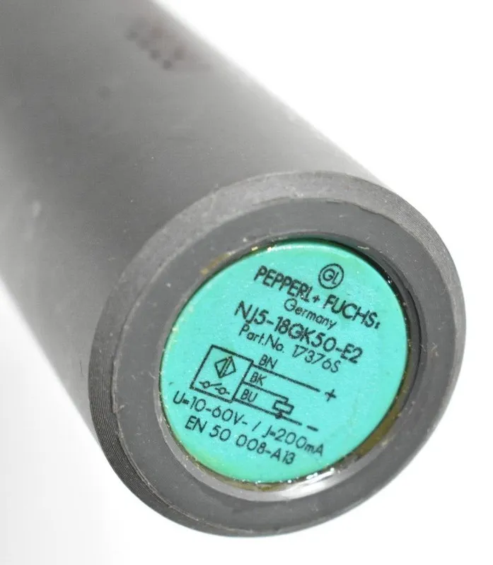 Датчик приближения PEPPERL FUCHS NJ5-18GK-E2-A84 PROXIMITY SENSOR NJ5-18GK-E2 (1