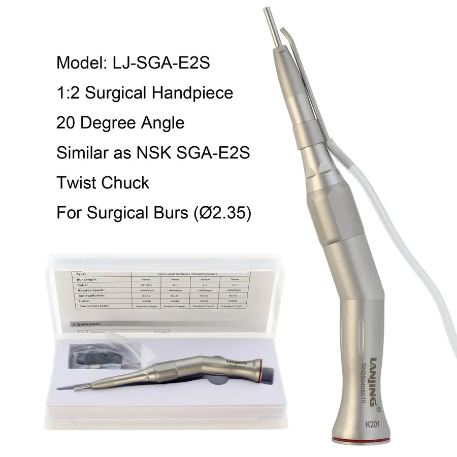 Стоматологический наконечник 1:2 Dental Handpiece Straight Surgical Attachment 2
