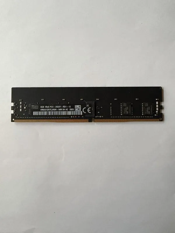 Модуль памяти SK Hynix 8GB DDR4 2933MHz ECC REG RDIMM Server RAM 1Rx8 HMA81GR7CJ
