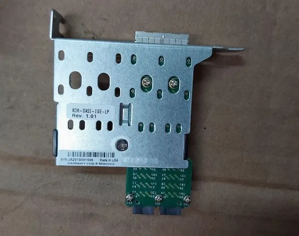 Кабель SuperMicro AOM-SAS3-8I8E-LP MINI SAS HD INT-TO-EXT 8-PORT CABLE ADAPTER — фото лота 1
