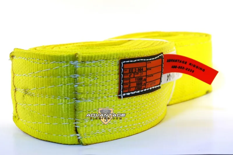 Строп EE2-904 X10FT Nylon Lifting Sling Strap 4 Inch 2 Ply 10 Foot USA Package o