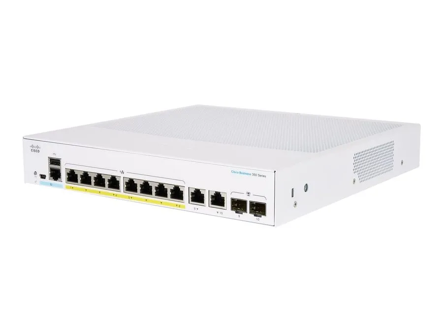 Коммутатор Cisco CBS350-8FP-2G Switch