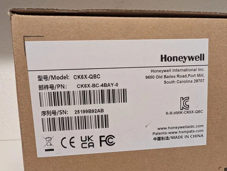 Терминал сбора данных HONEYWELL CK67 4-BAY battery charger NO Pda Charger CK6X-B