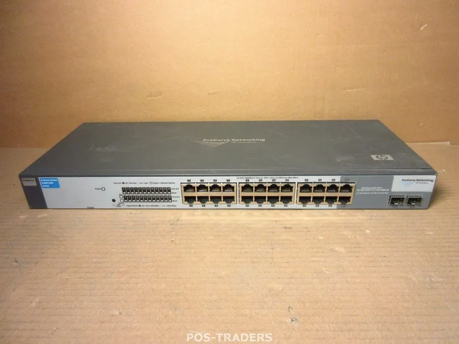 Коммутатор HP ProCurve 1400-24G 24-Port Gigabit Switch J9078A INCL BRACKETS