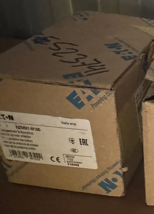 Автоматический выключатель EATON plastic case circuit breaker NZMN1-M100 motor p — фото лота 1