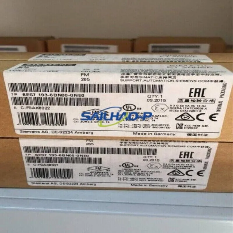 Модуль ввода-вывода 6ES7 193-6BN00-0NE0 SIEMENS Simatic ET 200SP 6ES7193-6BN00-0