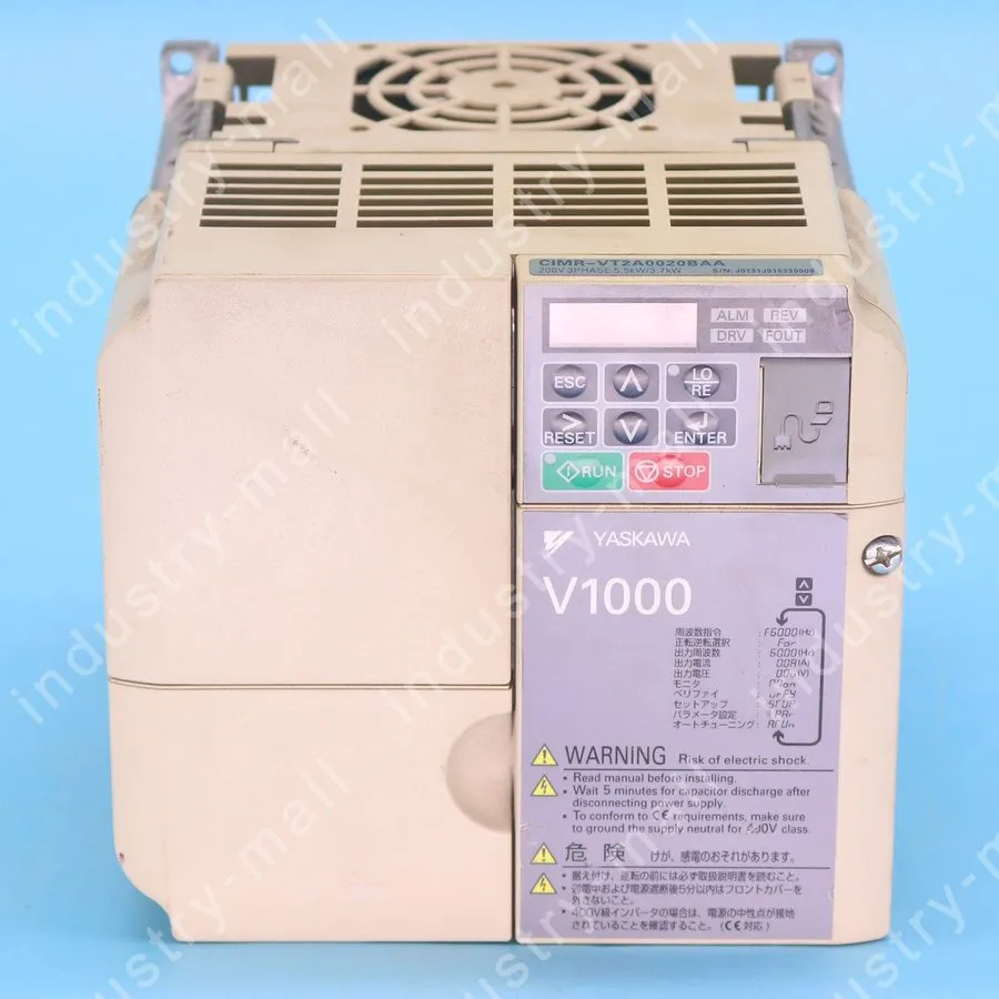 Частотный преобразователь Yaskawa Frequency Converter V1000 CIMR-VT2A0020BAA 5.5