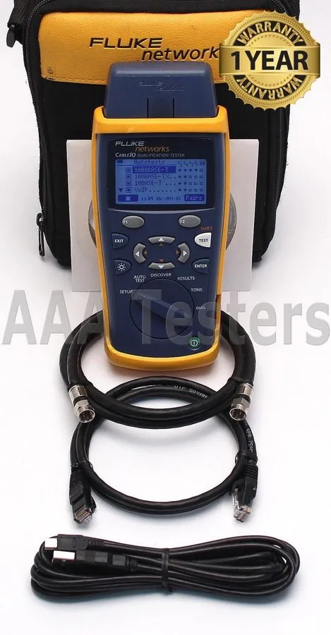 Тестер Fluke Networks CableIQ Qualification Tester CIQ-100 CIQ