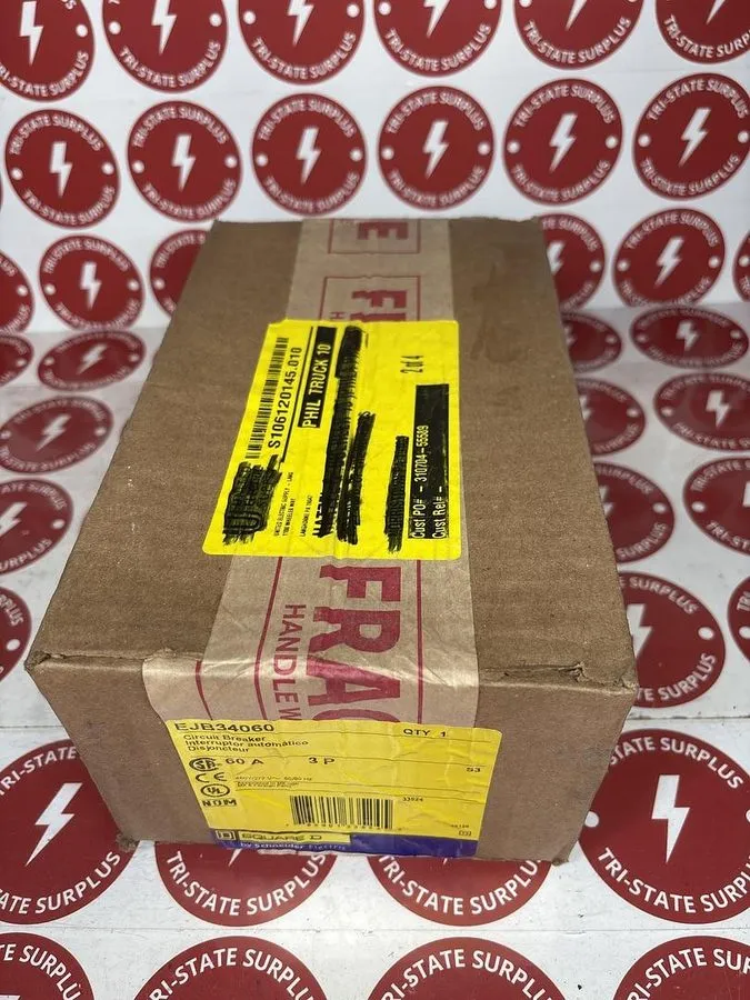 Автоматический выключатель Square D EJB34060 60A 3P 480V Bolt-On Circuit Breaker