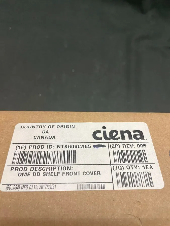 Операторское оборудование CIENA / NTK609CAE5 / AF6500 32-SLOT SHELF FRONT COVER — фото лота 2