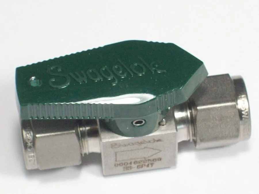 Клапан Swagelok SS-6P4T Plug Valve 3/8" Stainless Tube Fitting