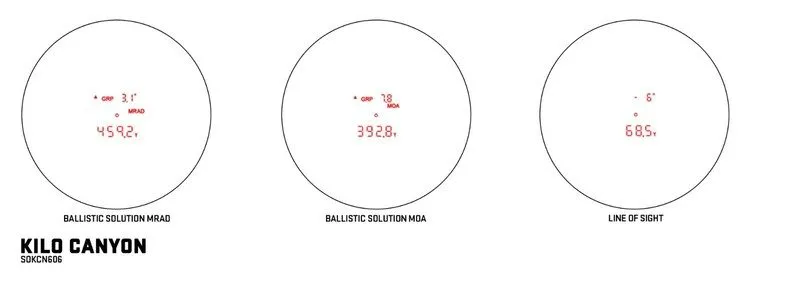 Оптико-электронная система Sig Sauer SOKCN606 KILOCANYON 6x22mm Digital Monocula — фото лота 1