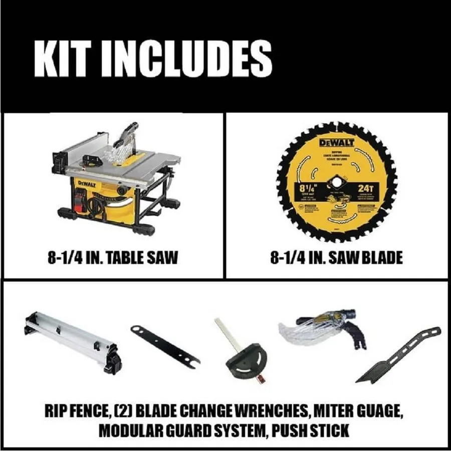 Оборудование ЧПУ Dewalt DWE7485 240V 210mm Compact Table Saw 1850W TieDex