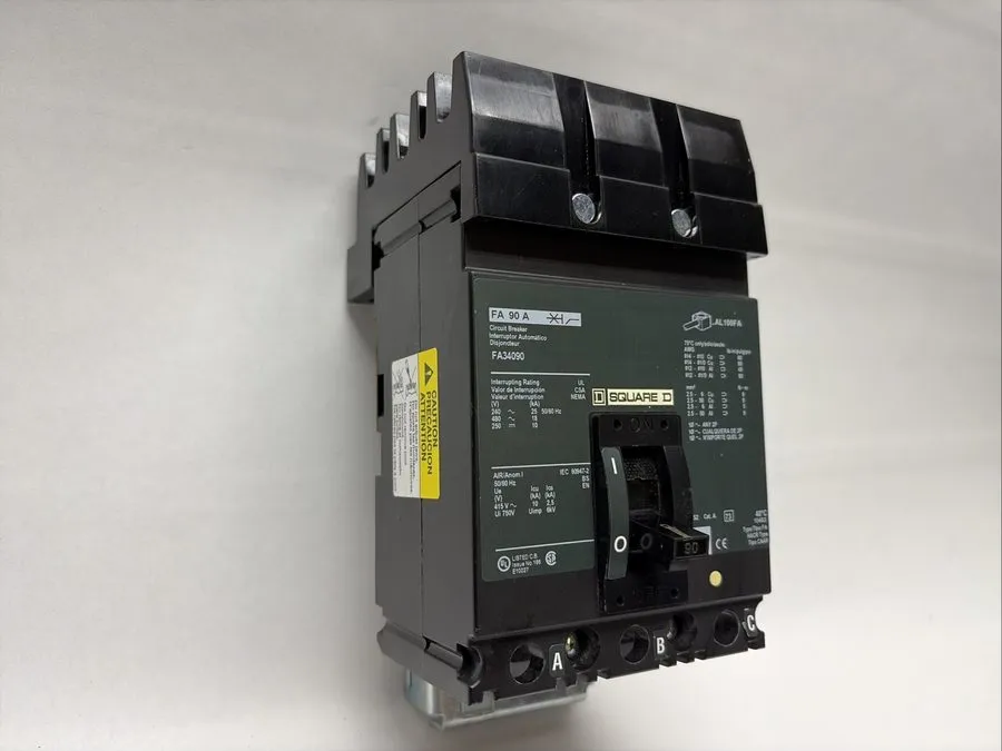 Автоматический выключатель Square D FA34090 I-Line Circuit Breaker 90A 480V 3P F — фото лота 2