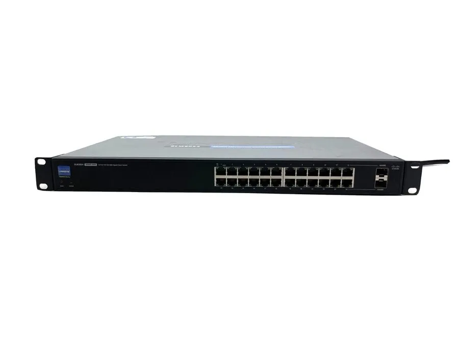 Коммутатор Cisco Linksys SLM2024 24-Port 10/100/1000 Gigabit Smart Switch