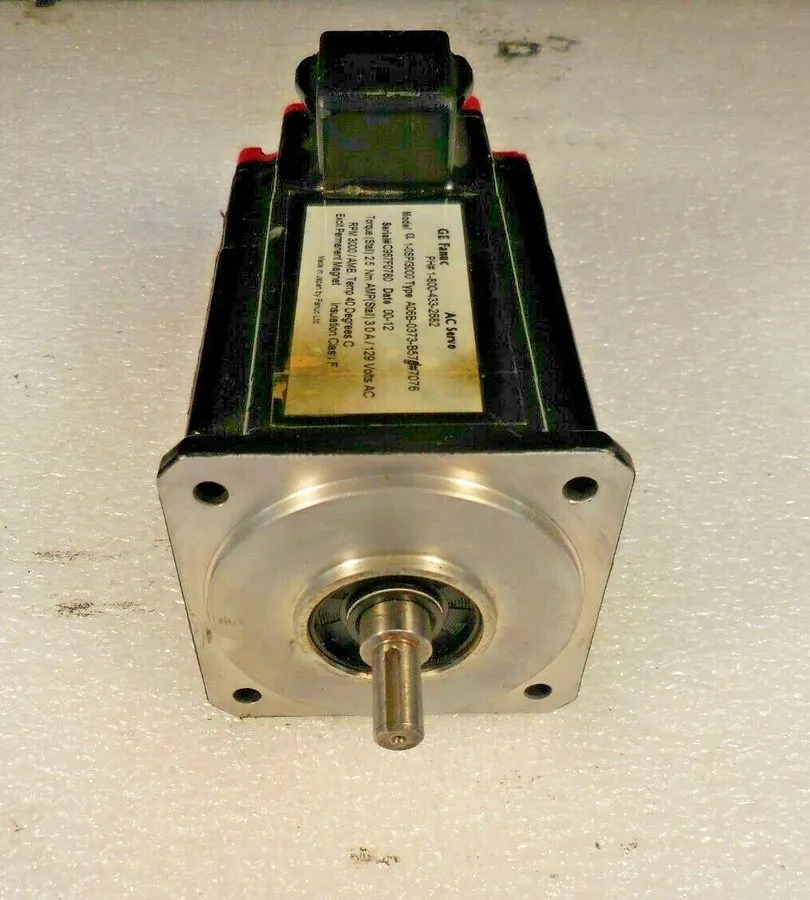 Серводвигатель Fanuc A06b-0373-B069 1-0Sp/3000 Ac Servo Motor Motion Control Fan — фото лота 1