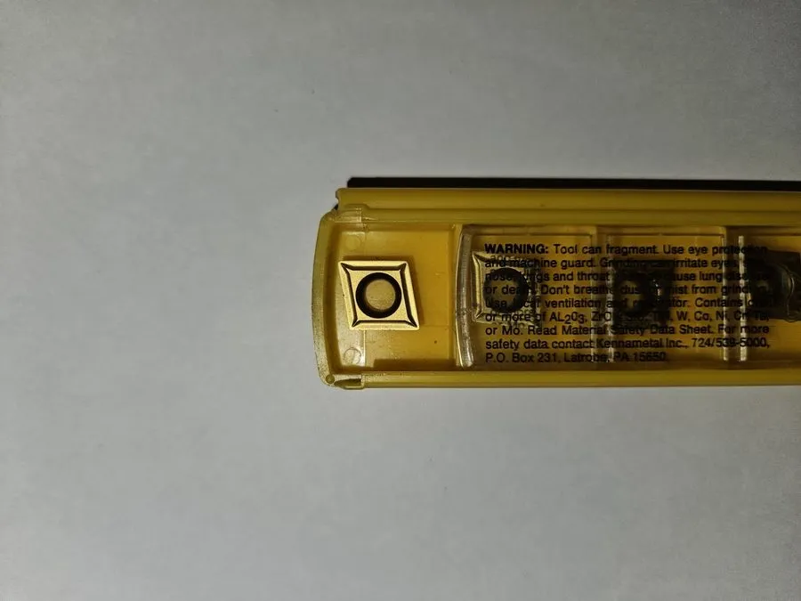 Режущий инструмент Kennametal CCMT3251LF 80° Carbide Turning Insert 3/8"