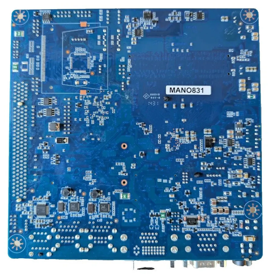 Вентилятор MANO831 Axiomtek Industrial Mini-ITX Motherboard w/ CPU Fan DDR3 VGA  — фото лота 1