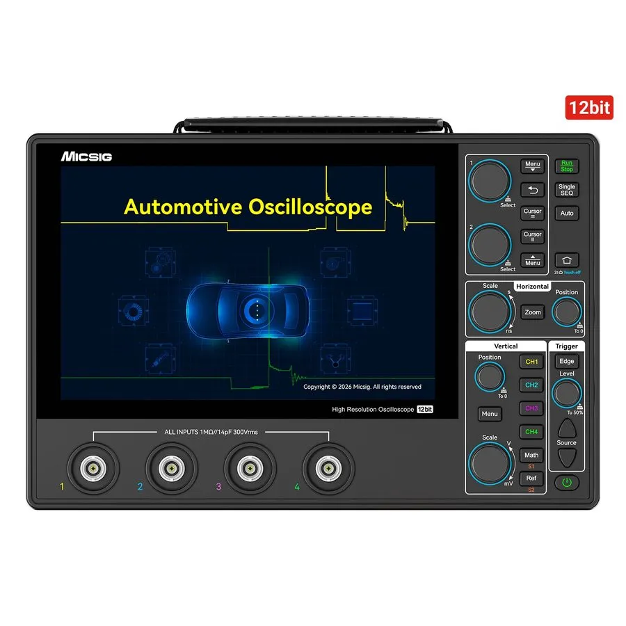 Осциллограф Micsig SATO1004 100MHz 1GSa/s Automotive Oscilloscope 4CH Tablet Osc