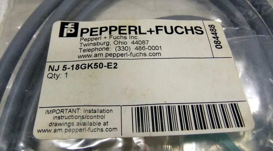 Датчик приближения Pepperl NJ5-18GK50-E2 Proximity Sensor