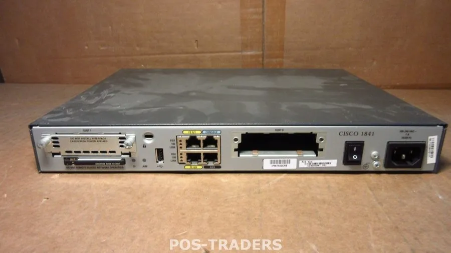 Маршрутизатор Cisco CISCO1841 1841 2-Port Integrated Service Network Router