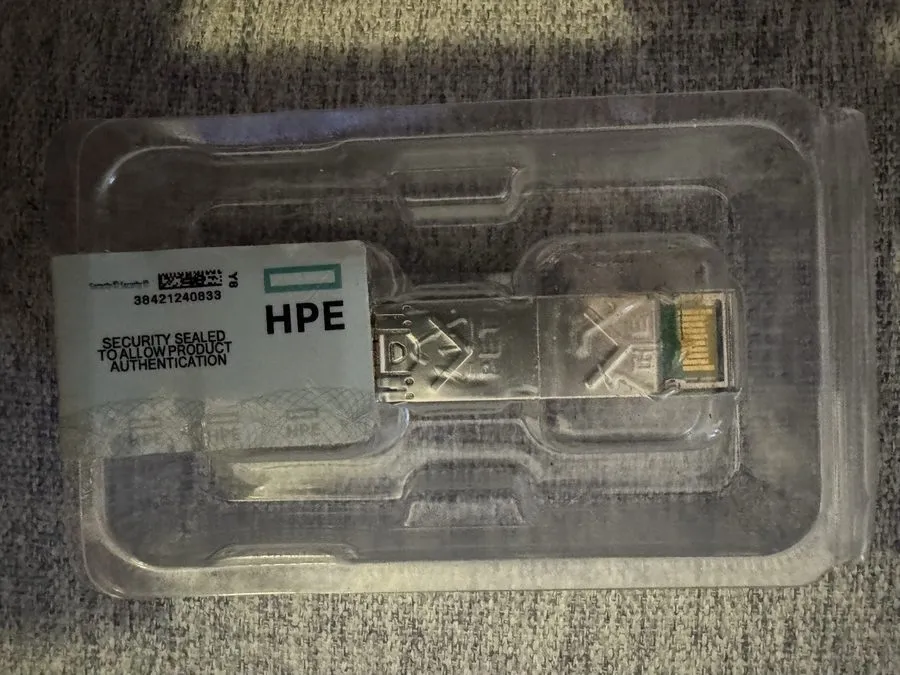 Трансивер HPE ARUBA J9150D 10G SFP+ LC SR 300m OM3 MMF Transceiver Aruba — фото лота 1
