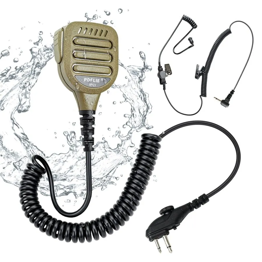 Гарнитура BD502i Walkie Talkie Earpiece with Mic DShape Radio Headset
