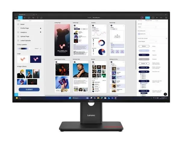 Монитор LENOVO ThinkVision T32UD-40 31.5'/32' 60Hz UHD IPS Monitor 4K 3840x2160  — фото лота 1