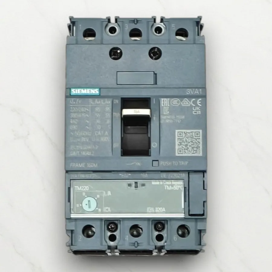 Автоматический выключатель SIEMENS 3VA1196-5EE32-0AA0 CIRCUIT BREAKER 16A — фото лота 2