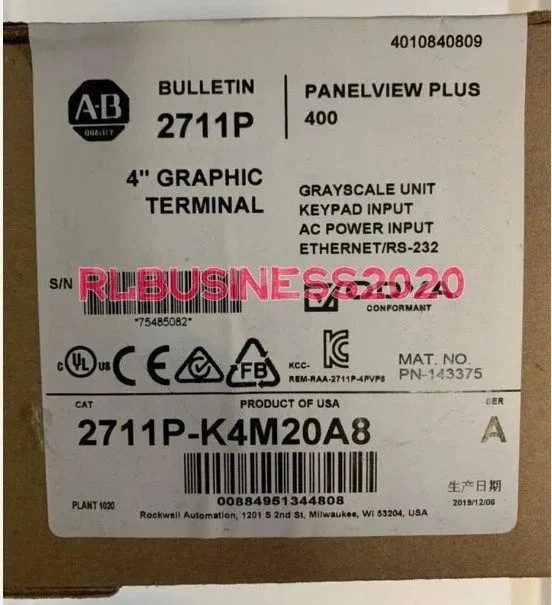 Панель оператора Allen-Bradley 2711P-K4M20A8 SER A PanelView Plus 400 Graphic Te