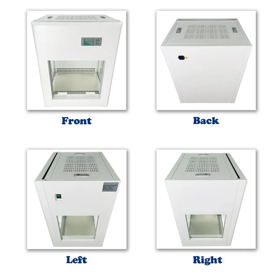 Вытяжной шкаф 110V Laboratory Mini Fume Hood CJ-600P Purification Table Lab Samp — фото лота 2