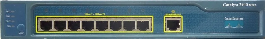 Коммутатор Cisco Catalyst WS-C2940-8TT-S Series 8-Port Managed Network Ethernet
